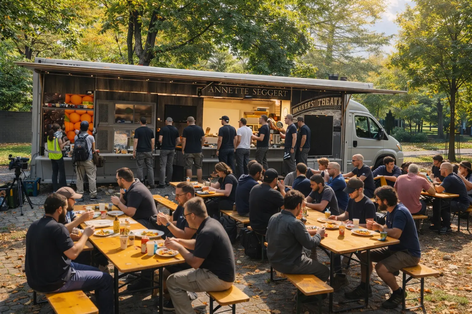 large crews catering berlin film production